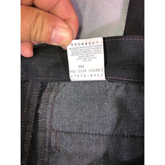 Levi’s Women’s Black Bootcut Dress Pants Size L2 Mid Rise Office - Picture 4 of 8